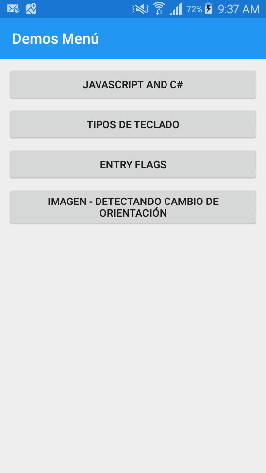 NavigationPage por defecto