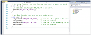 Blink desde Visual Studio