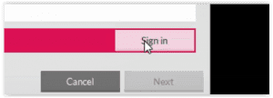 Login en Genymotion