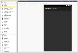 Ejemplo de diseño de interfaz en Xamarin Classic
