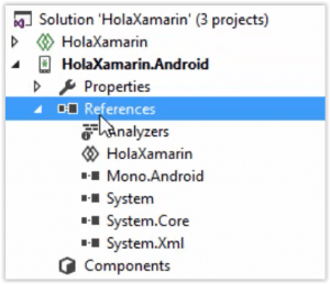 Ejemplo de proyecto Xamarin Classic