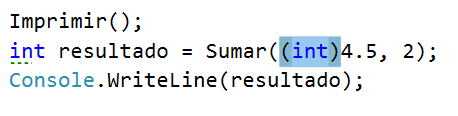 ¿Cómo llamar un método en C#?