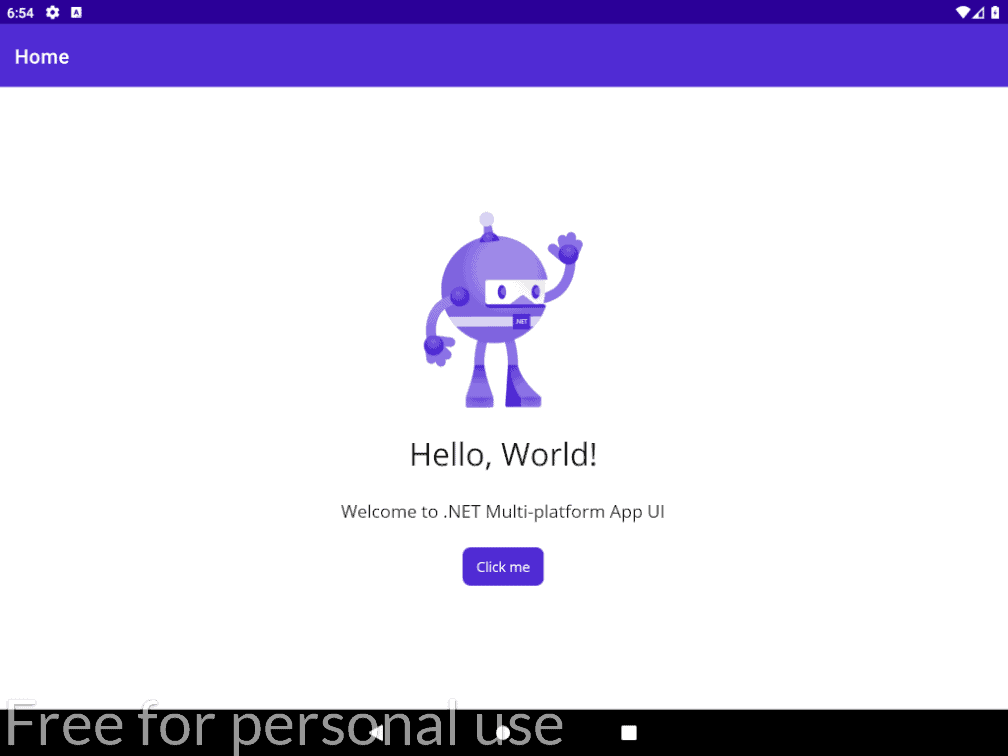 .NET MAUI project