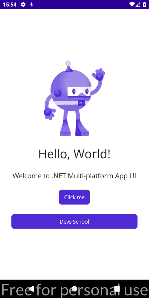 .NET MAUI MainPage